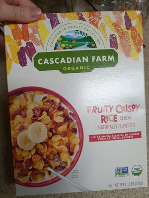 Cascadian Farm Fruity Crispy Rice Cereal