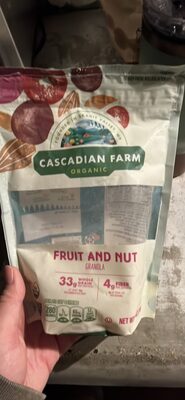 Cascadian Farm Organic Fruit and Nut Granola