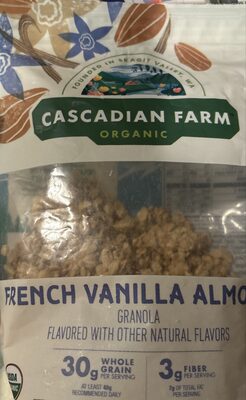 Cascadian Farm Organic French Vanilla Almond Granola