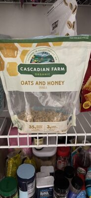 Cascadian Farm Organic Oats and Honey Family Size Granola