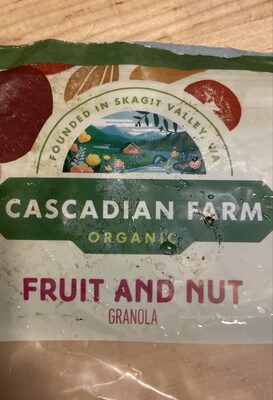 Cascadian Farm Organic Fruit and Nut Granola Family Size 