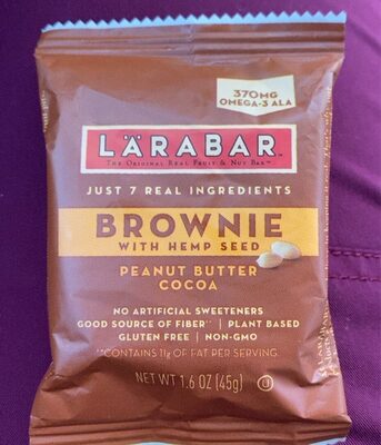 Peanut Butter Cocoa Fudge Brownie, Peanut Butter; Cocoa
