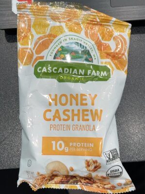 Cascadian Farm Organic Honey Cashew Protein Granola