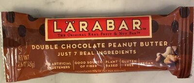 Larabar Double Chocolate Peanut Butter Fruit and Nut Bar