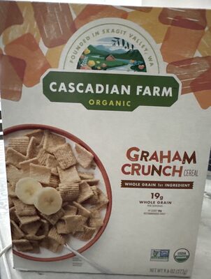 Cascadian Farm Organic Graham Crunch Breakfast Cereal