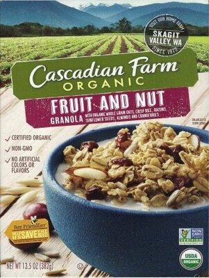 Cascadian Farm Organic Fruit and Nut Granola