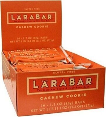 Larabar Cashew Cookie Fruit & Nut Bars 16 Count