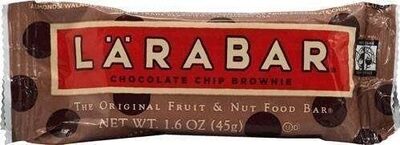 Larabar Chocolate Chip Brownie Fruit & Nut Bars 16 Count