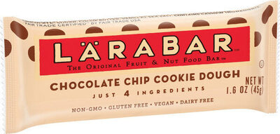 Larabar Chocolate Chip Cookie Dough Gluten-Free Snack Bars 16 Count