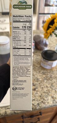 Cascadian Farm Organic Honey Nut O's Breakfast Cereal