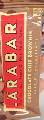 Larabar Chocolate Chip Brownie Fruit & Nut Bar
