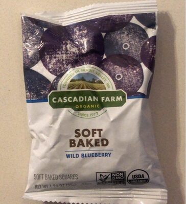 Cascadian Farm Organic Wild Blueberry Soft Baked Squares