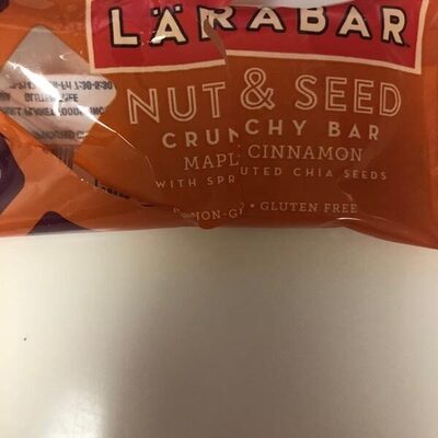 Larabar Maple Cinnamon Crunchy Nut & Seed Bar