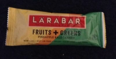 Pineapple Kale Cashew Fruit + Greens Bar, Pineapple Kale Cashew