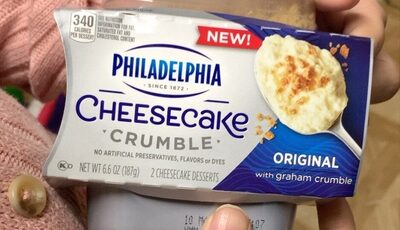 Original Cheesecake Desserts With Graham Crumble, Original Graham Crumble
