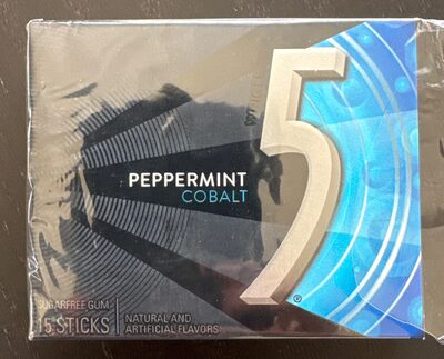 Peppermint Cobalt Sugarfree Gum, Peppermint Cobalt