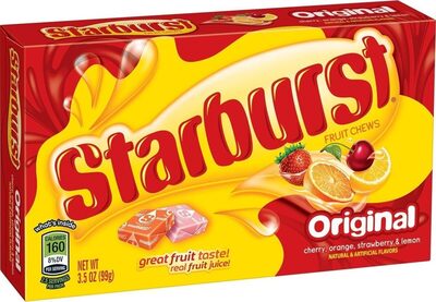 Original Cherry, Orange, Strawberry & Lemon Fruit Chews, Original
