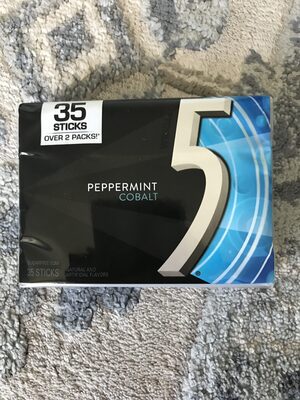Peppermint Cobalt Sugarfree Gum, Peppermint Cobalt