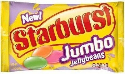 Original Jumbo Jellybeans, Cherry, Orange, Strawberry, Lemon, Green Apple & Grape