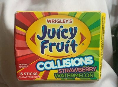 Strawberry Watermelon Collisions Sugarfree Gum, Strawberry Watermelon