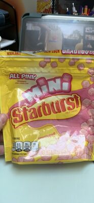 All Pink Strawberry Mini Fruit Chews, All Pink