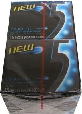 Peppermint Cobalt Sugarfree Gum, Peppermint Cobalt