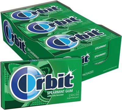 Spearmint Sugarfree Gum, Spearmint