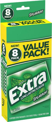 Extra Spearmint Sugar Free Chewing Gum Multipack