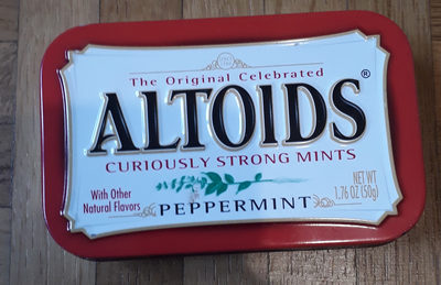 Peppermint Curiously Strong Mints, Peppermint