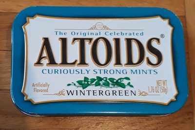 Wintergreen Curiously Strong Mints, Wintergreen