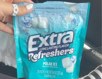 Polar Ice Refreshers Sugarfree Gum, Polar Ice