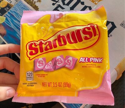 All Pink Strawberry Fruit Chews, All Pink