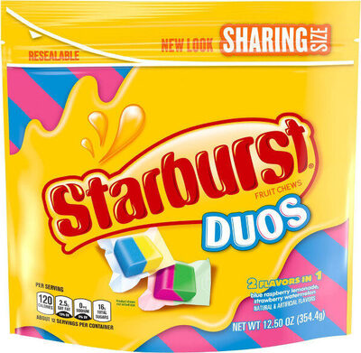 Blue Raspberry Lemonade, Strawberry Watermelon Duos Fruit Chews, Blue Raspberry Lemonade, Strawberry Watermelon