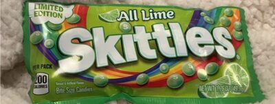 Lime Bite Size Candies, Lime