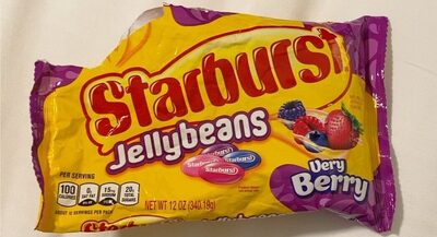 Very Berry Strawberry, Raspberry, Blackberry & Blueberry Jelly Beans, Very Berry