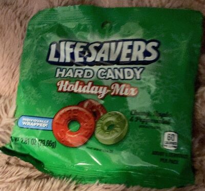 Holiday Mix Hard Candy, Cherry, Apple & Peppermint