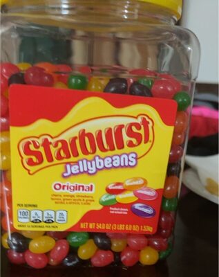 Original Cherry, Orange, Strawberry, Lemon, Green Apple & Grape Jelly Beans, Original