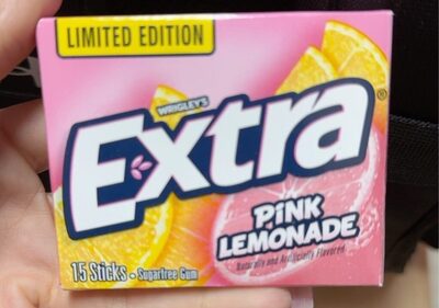 Pink Lemonade Sugarfree Gum, Pink Lemonade