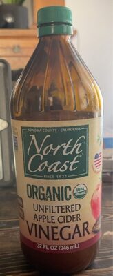 Apple Cider Organic Unfiltered Vinegar, Apple Cider