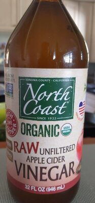 Raw Unfiltered Apple Cider Vinegar, Apple Cider