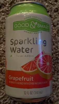 Grapefruit Sparkling Water, Grapefruit
