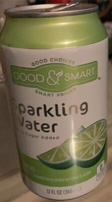 Lime Sparkling Water, Lime