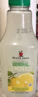 Original Lemonade, Lemonade