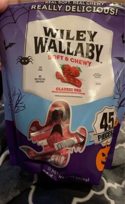 Classic Red Soft & Chewy Natural Strawberry Flavored Licorice, Classic Red Natural Strawberry