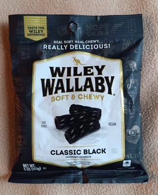 Gourmet Black Liquorice Candy