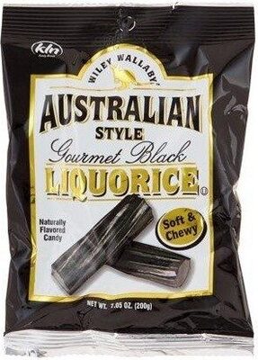 Classic Black Soft & Chewy Gourmet Licorice, Classic Black
