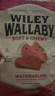 Watermelon Soft & Chewy Licorice, Watermelon