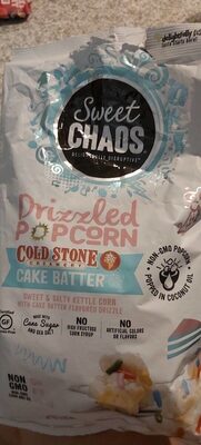 Cold Stone Creamery Cake Batter Handmade Kettle Corn, Cake Batter