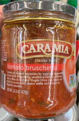 Italian Style Tomato Bruschetta With Basil And Garlic, Italian Style, Basil And Garlic