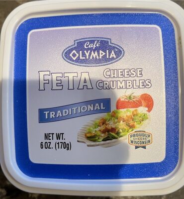 Traditional Feta Cheese Crumbles, Traditional Feta
